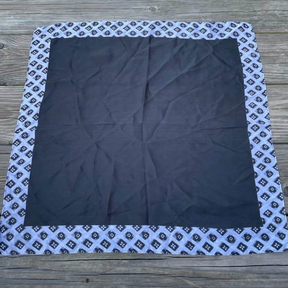 14TH & Union Scarf Bandana Black & white Fashion N - Picture 3 of 10